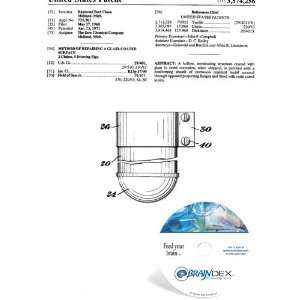  NEW Patent CD for METHOD OF REPAIRING A GLASS COATED 