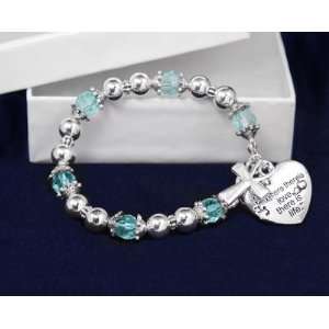  Religious Bracelet Where There Is Love Teal (Retail 