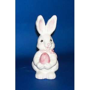  Ceramic Easter Bunny with Easter Egg Figurine Everything 