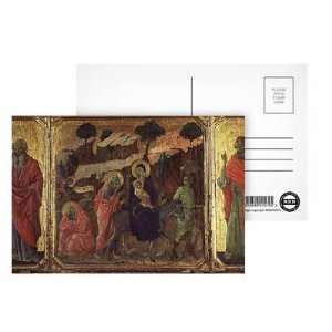 Maesta Flight into Egypt, 1308 11 by Duccio di Buoninsegna   Postcard 