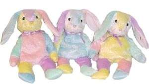 TY DIPPY the BUNNY BEANIE BABY SET of 3   MINT  