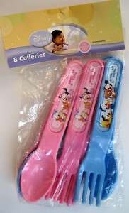 Disney Babies Minnie Mickey Party CUTLERIE Baby Shower Birthday Spoon 