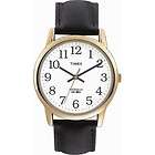 T2H341 Timex Womens Easy Reader Black Leather Strap Wa  