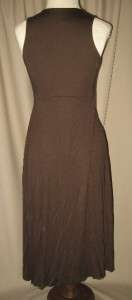 PRAIRIE NEW YORK Brown Dress w/semi precious stones Sz XS  