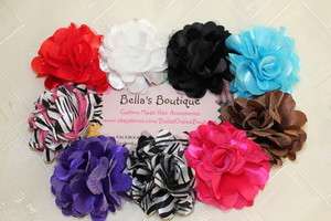   Puff Flower Boutique Bow Hair Clips NEWEST FAD IN HAIR WORLD  
