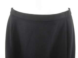 GIORGIO ARMANI Black Knee Length Pencil Skirt Sz 42  