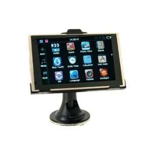  5 Touch Screen GPS Car Navigator with eBook Reader 