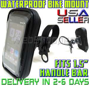 Smartphone WaterProof Bike Motorcycle HandleBar Mount  