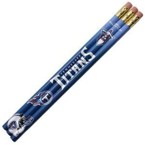  NFL Tennessee Titans 6 Pack Pencils