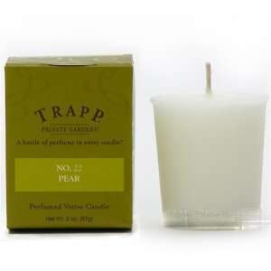  Trapp Candle Pear Votive Candle