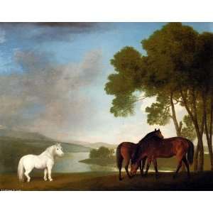  FRAMED oil paintings   George Stubbs   24 x 20 inches 