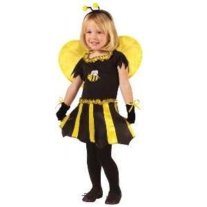  Sweetheart Bumble Bee Child Costume Size 3T 4T Toddler 