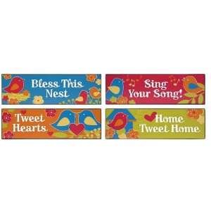  Tweet Tweet Tin Signs