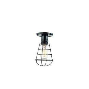   MS1 Heirloom   One Light Semi Flush Mount, Old Bronze Finish with MS1