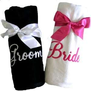  Bride or Groom Beach Towel   Mr or Mrs Beach Towel   Sold 