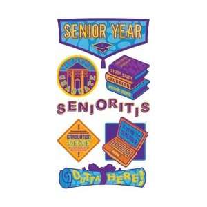 Metallic Dimensional Stickers   Senior Year Senior Year  