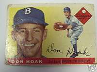 1955 Topps DON HOAK card #40 TOPPS 55  