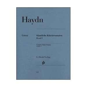  G. Henle Verlag Complete Piano Sonatas   Volume 1 By Haydn 