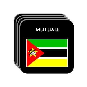  Mozambique   MUTUALI Set of 4 Mini Mousepad Coasters 