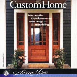 Sierras Custom Home 3D 4.0 PC CD design & remodeling house architect 