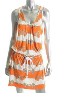 Milly NEW Orange Versatile Dress BHFO Sale M  