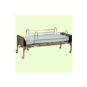  Manual Hi Low Bed with Innerspring Mattress and Full Rails 