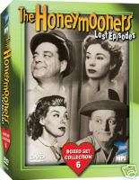 The Honeymooners The Lost Episodes Box Set 6 (DVD3549) 030306354996 