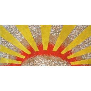  Sunburst Marble Mosaic Art
