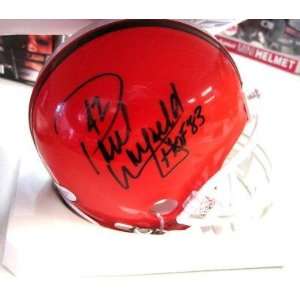  Paul Warfield Autographed Mini Helmet   Hof 83 W jsa 