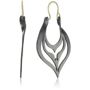  Renee Garvey Moroccans 10k Oxidized Sterling Cut Out 