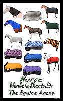 horse wears blanket sheets neck covers miniature horse equipment tack