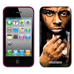  Lil Wayne Portrait on AT&T iPhone 4 Case by Coveroo 