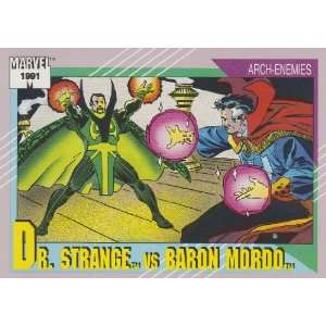  Dr. Strange vs. Baron Mordo #110 (Marvel Universe Series 2 