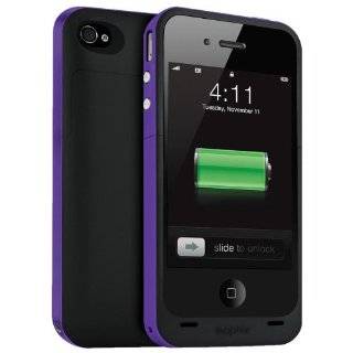 Mophie Juice Pack Plus Case and Rechargeable Battery for iPhone 4 & 4S 