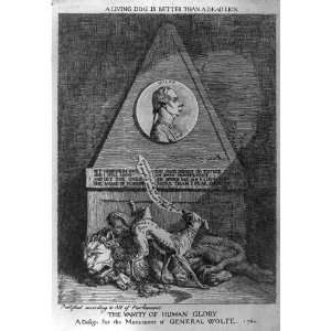   glory. A design for the monument of General Wolfe