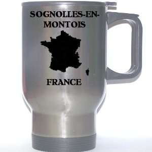  France   SOGNOLLES EN MONTOIS Stainless Steel Mug 