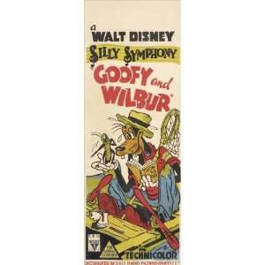  Goofy and Wilbur Poster Movie Insert 14x36