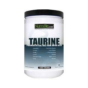  NutraBio L Taurine Powder (500 Grams) Health & Personal 