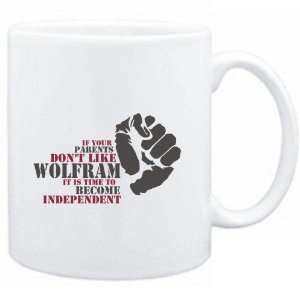  Mug White  If your parents dont like Wolfram, its time 
