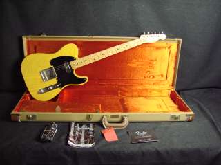 Fender USA 52 Hot Rod Telecaster Tele + Case Butterscotch  