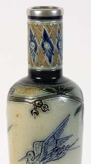 VERY RARE MARTIN BROTHERS VASE BY WALTER MARTIN c.1875  