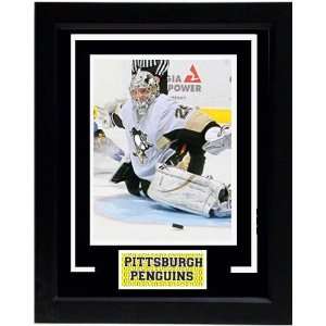 Marc Andre Fleury Photograph in an 11 x 14 Deluxe Photograph Frame 