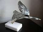 metal bird sculpture  