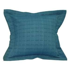  EXP Handmade Gently Textured Blue Cotton Cushion Cover 