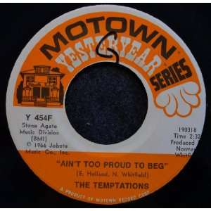  Aint Too Proud to Beg / Get Ready Temptations Music