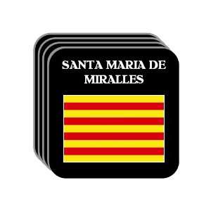   Catalunya)   SANTA MARIA DE MIRALLES Set of 4 Mini Mousepad Coasters