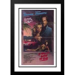  8 Million Ways to Die 20x26 Framed and Double Matted Movie 