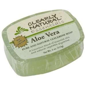  Clearly Natural Aloe Vera Bar Soap, 4 oz (Quantity of 5 