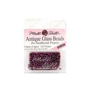 Mill Hill Glass Seed Bead 11/0 Antique Royal Amethyst (Pack of 3)
