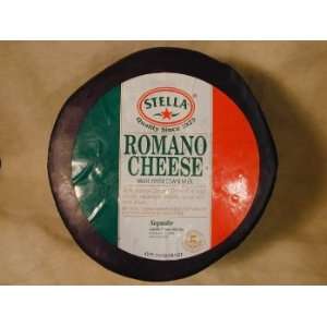 Domestic Black Wax Romano 20 Lb Wheel Grocery & Gourmet Food